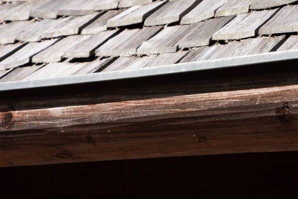 Wood Rain Gutter Installation in Oakland